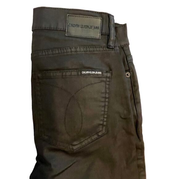 Calvin Klein Jeans, Size 26, Black High-Rise Skinny Jeans - Picture 10 of 11